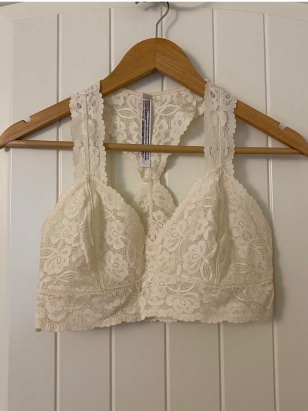 Intimately Free People Gallon Bralette Ivory M